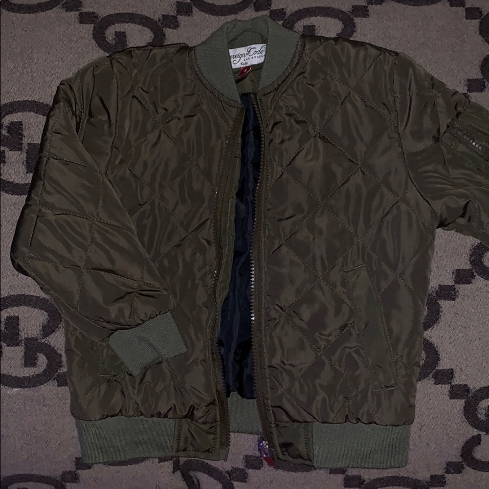 Quilted Bomber Jacket